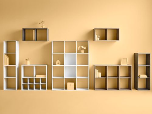 Regał z 4 półkami Kali biały na Arena.pl