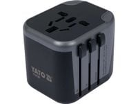 adapter podróżny uniw. 2xusb 12w - yt-81301
