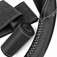 POKROWIEC NA KIEROWNICE NAKŁADKA SKÓRA DO OBSZYCIA