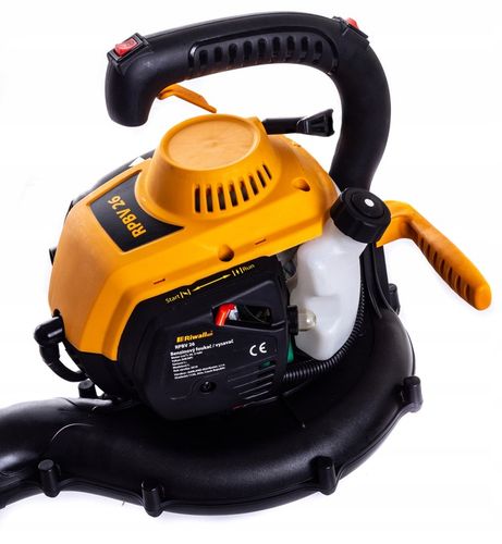 DMUCHAWA SPALINOWA OGRODOWA ODKURZACZ DO LIŚCI 45 L + OLEJ METALOWY NÓŻ na Arena.pl