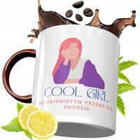 Kubek Bordowy Dla Dziewczyny Na Urodziny Prezent Z Nadrukiem Ze Zdjęciem