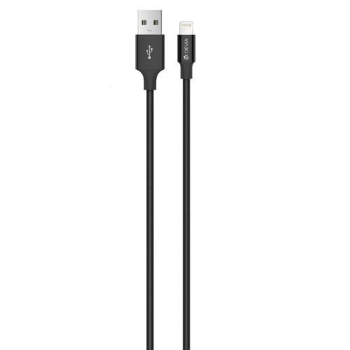 Kabel Devia Pheez USB 8-pin 1m czarny na Arena.pl