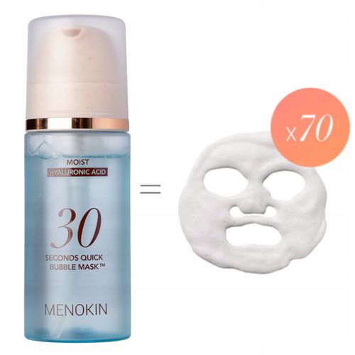 Maska bąbelkowa Nawilżająca MENOKIN 30 Seconds Quick Bubble Mask MOIST 95ml na Arena.pl