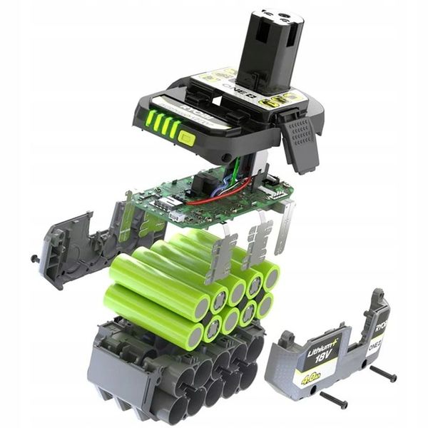 Akumulator Li-Ion Ryobi 18 V 4 Ah zdjęcie 13