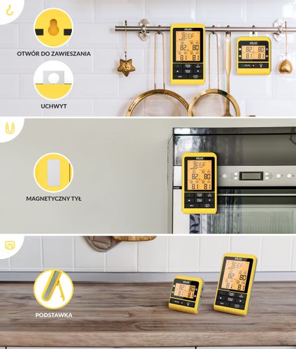 KOLER Termometr do mięsa do grilla z sondą na Arena.pl