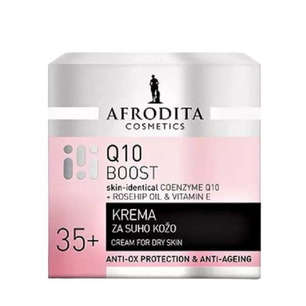 Afrodita Q10 Boost Krem Do Skóry Suchej + 2 Próbki zdjęcie 3