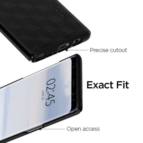 SPIGEN THIN FIT GALAXY NOTE 8 MATTE BLACK na Arena.pl