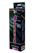 glamour glass ribbed g-spot dildo