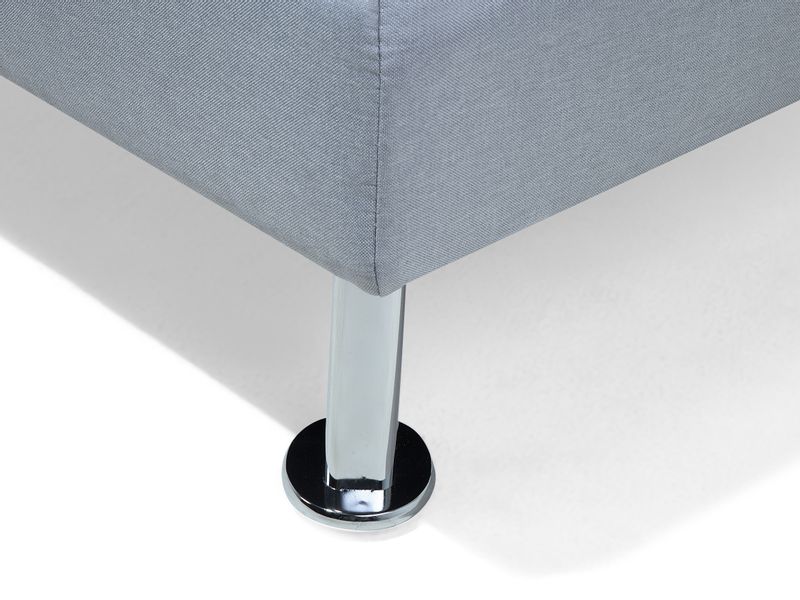 Sofa rozkładana jasnoszara ROXEN zdjęcie 7