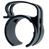 Obejma uchwyt mocujący kabli przewodów do kratownic 48-51 mm Czarny 1 szt.