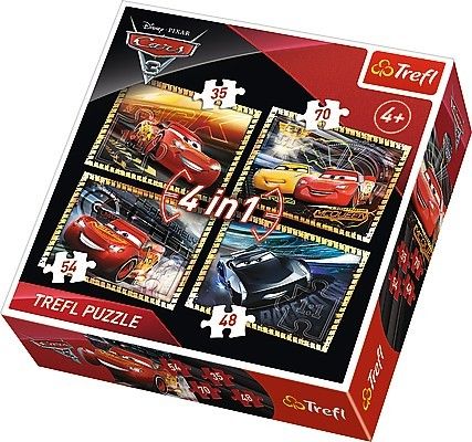 Trefl 4 w 1 CARS 3 na Arena.pl