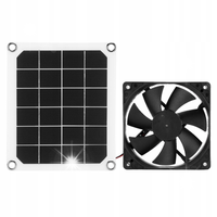 6V 10W ZEWNĘTRZNY PANEL SOLARNY WENTYLATOR WYCIĄ