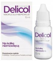DELICOL krople na kolkę niemowlęcą 2 x 15 ml