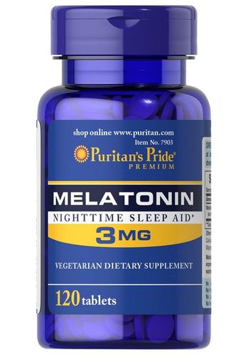 Melatonina 3mg (120tab) Puritan's Pride na Arena.pl