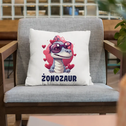 Żonozaur - poduszka na prezent na Arena.pl