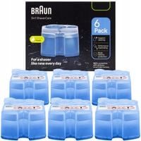 Wkład Płyn do Czyszczenia Golarek Braun CCR 5+1 czyszczący maszynki 6 szt