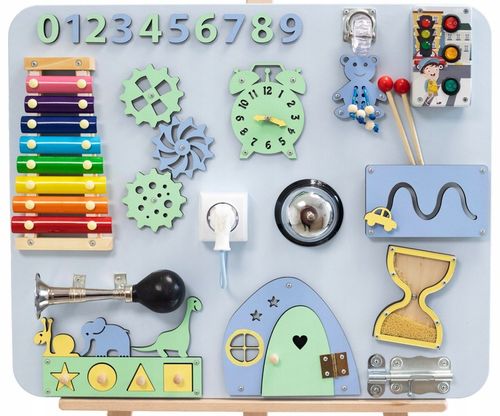 Tablica manipulacyjna sensoryczna Montessori na Arena.pl