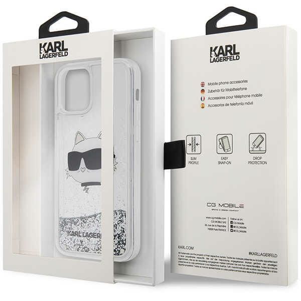 Etui Karl Lagerfeld do iPhone 12, iPhone 12 Pro, Srebrny zdjęcie 8