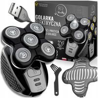 2 x Golarka Heelly Golarka Elektryczna Męska do Golenia Głowy Brody Włosów