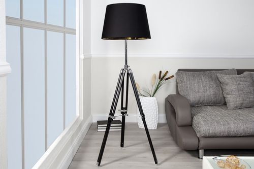 Lampa podłogowa Paura czarna  D2 na Arena.pl