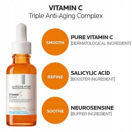 La Roche-Posay Serum Nowe ! C12 Serum czysta Witamina C zdjęcie 4