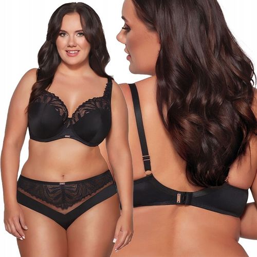 Biustonosz półusztywniany Ava 2105 czarny 80G na Arena.pl