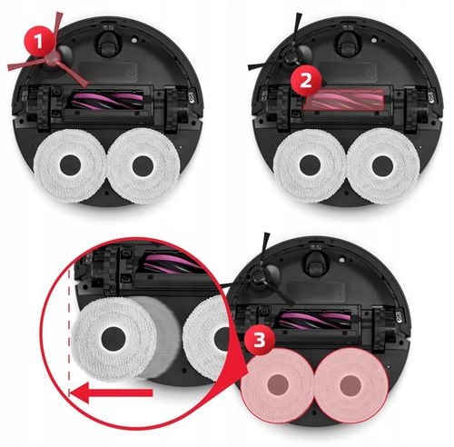 ROBOT SPRZĄTAJĄCY MOPUJĄCY WELLTEC R90 PRO + STACJA 5W1 + AKCESORIA na Arena.pl