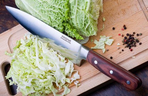 stalowy nóż szefa kuchni kinghoff kh-3440 22cm na Arena.pl