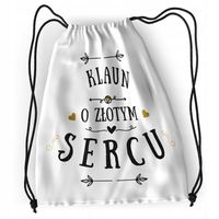 Plecak Sportowy Szkolny Klauna Worek Torba Z Nadrukiem Ze Zdjęciem