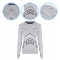 Bluza termoaktywna damska KADVA ALPINESTEP BAMBOO THERMO LIGHT PLUS