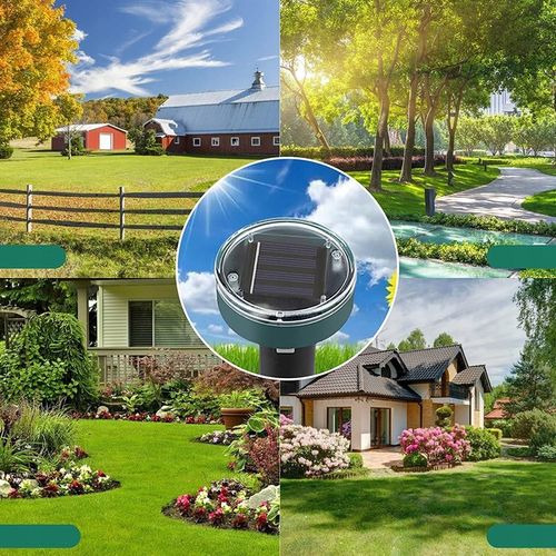 4x SILNY ODSTRASZACZ SOLARNY KRETÓW NORNIC GRYZONI NA KRETY NORNICE na Arena.pl