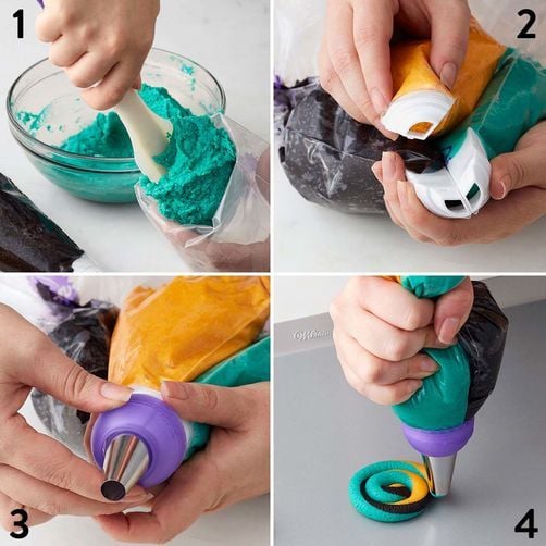 Wilton Adapter Coupler Trójkolorowy Potrójny zdjęcie 1
