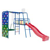 plac zabaw do ogrodu Tęcza basic - niebieski