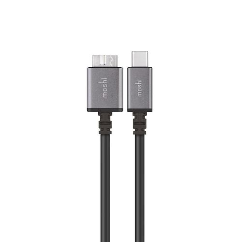 Moshi USB-C to Micro-B Cable - Kabel USB-C do USB 3.0 Micro B 50 cm (Black) na Arena.pl