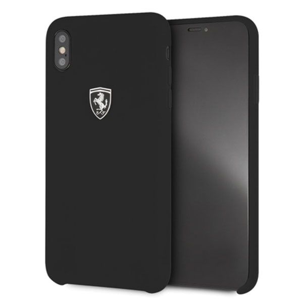 Etui Ferrari do iPhone XS Max, Czarny zdjęcie 2