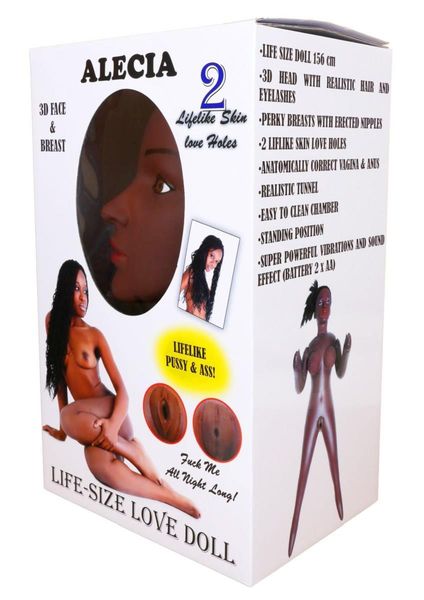 Lalka- ALECIA 3D - Vibrating zdjęcie 4
