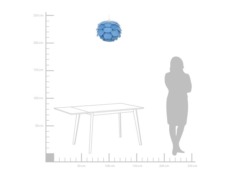 Lampa wisząca niebieska SEGRE zdjęcie 7