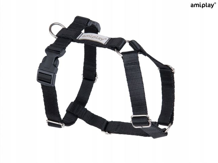 amiplay Szelki regulowane Guard Samba XL Czarne zdjęcie 2