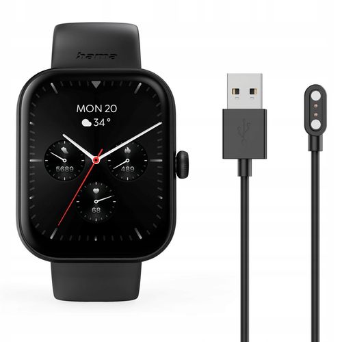 Smartwatch Hama Fit Watch 5000 czarny na Arena.pl