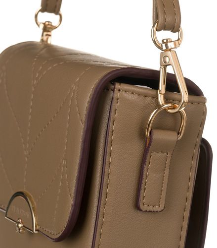 mini torebka-portfel ze skóry ekologicznej - peterson na Arena.pl