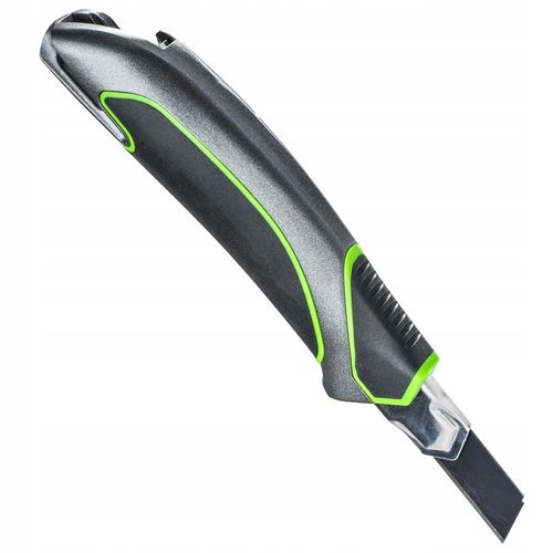 NÓŻ DO TAPET 18MM WYSUWANY TAPECIAK METALOWY ŁAMANE OSTRZE TAPICERSKI na Arena.pl