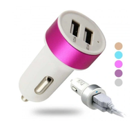 Ładowarka samochodowa 2xUSB 2100 mA