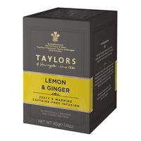 TAYLORS Herbata Owocowo-Ziołowa z imbirem i naturalnym aromatem cytryny i limetki 40 g