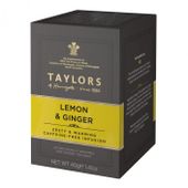 TAYLORS Herbata Owocowo-Ziołowa z imbirem i naturalnym aromatem cytryny i limetki 40 g