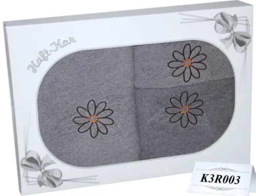 PREZENT KOMPLET TRZECH GRUBYCH RĘCZNIKÓW Z HAFTEM na Arena.pl