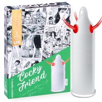 Prezerwatywy z Wypustkami EGZO Cocky Friend