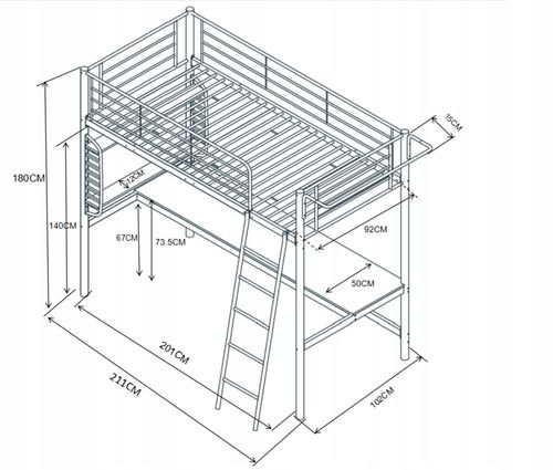 lm6-fx biały z biurkiem na Arena.pl