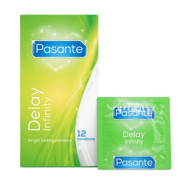 pasante delay/infinity condoms 12 pcs zdjęcie 1