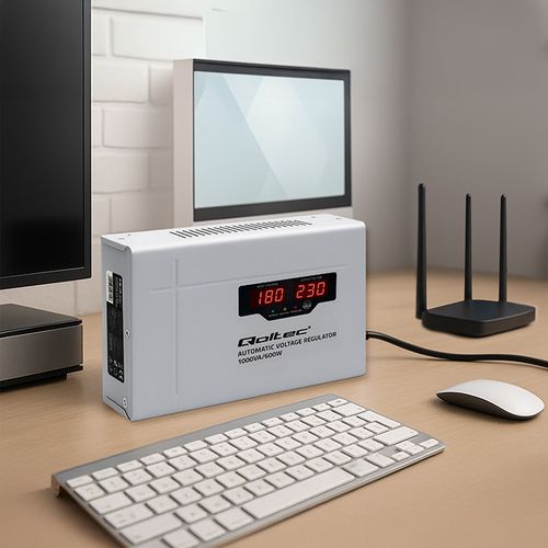 Qoltec Stabilizator Napięcia AVR 1000VA Toroidalny na Arena.pl