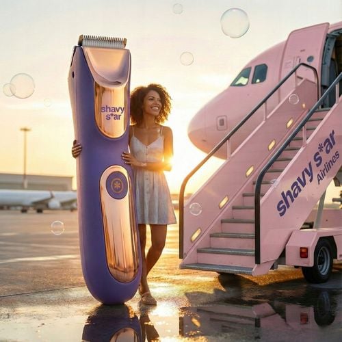 Golarka Damska Shavy Star MASZYNKA depilator trymer do ciała pach na Arena.pl